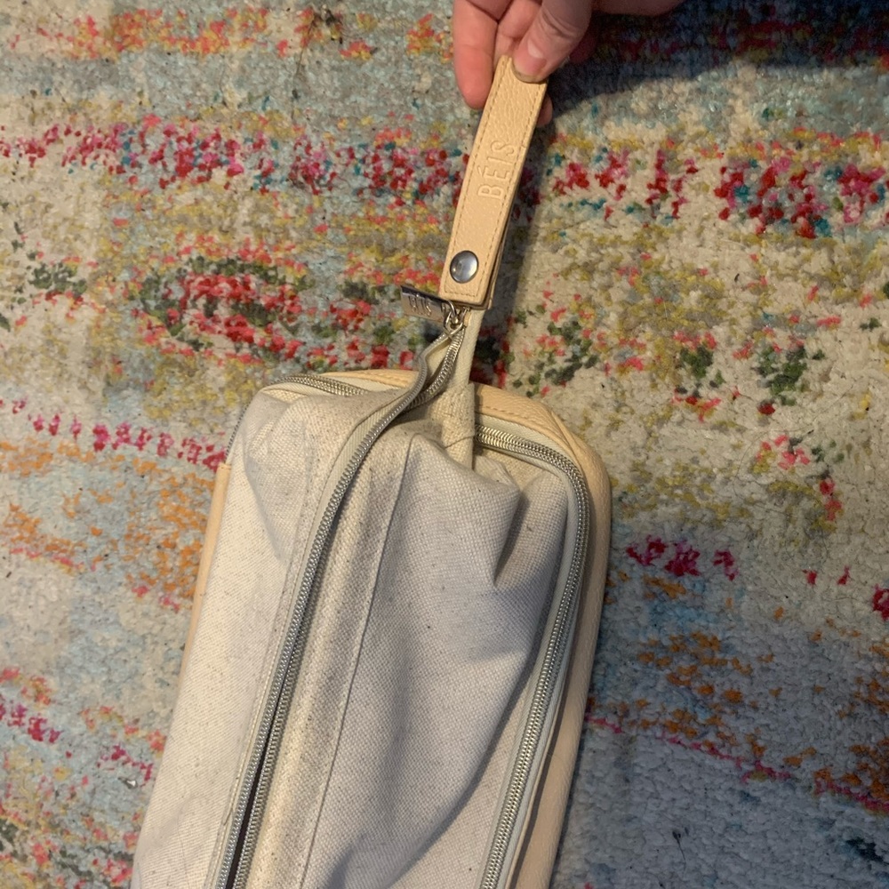 BEIS Cream Travel Bag